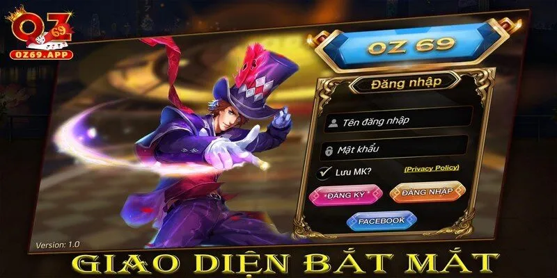 Trang chủ dễ thao tác với giao diện hình ảnh sắc nét